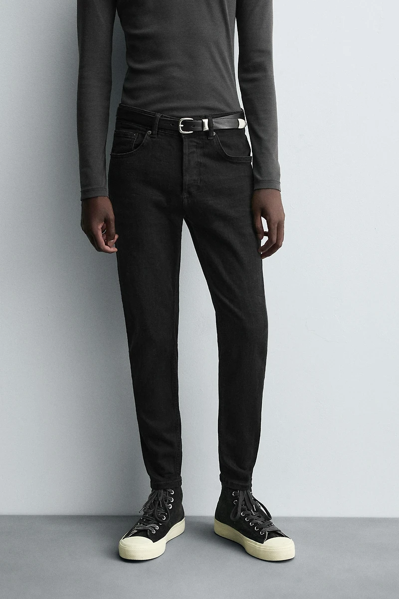 SKINNY CROPPED FIT JEANS