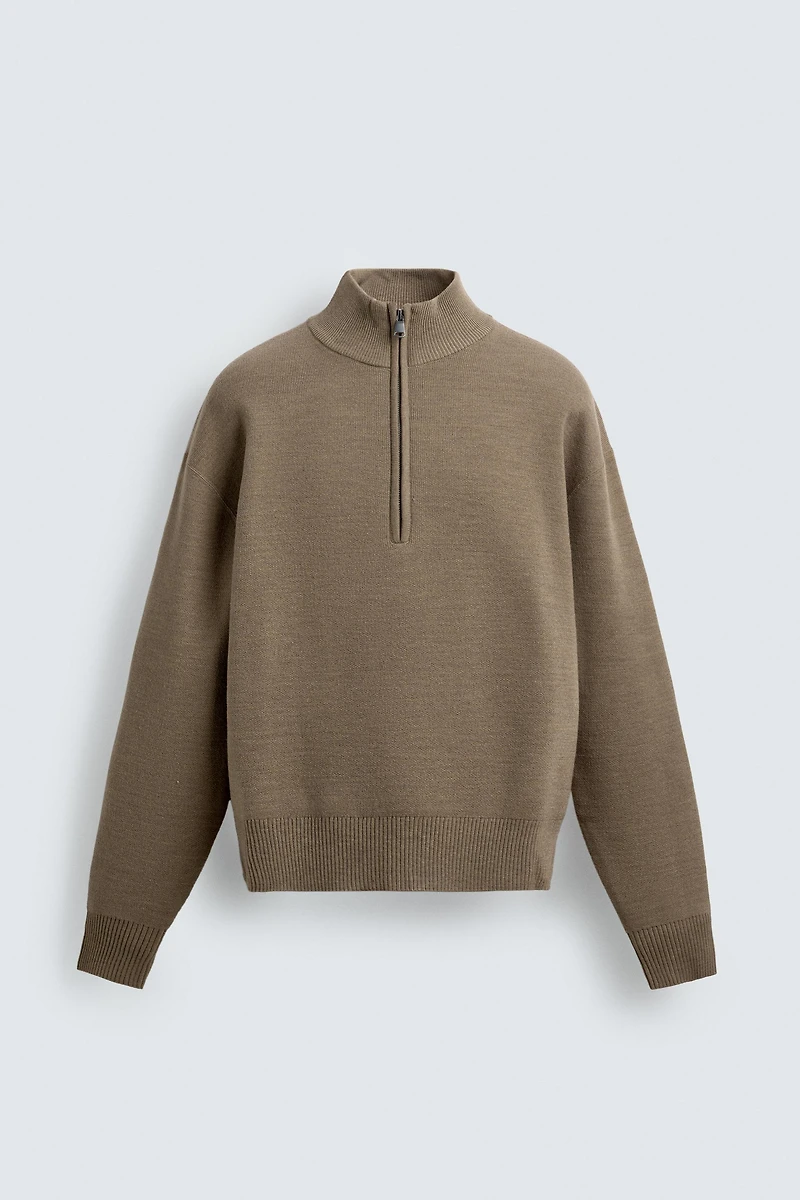 QUARTER-ZIP JUMPER