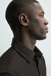 EASY CARE TEXTURED SHIRT