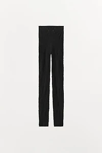 SEAMLESS LACE LEGGINGS