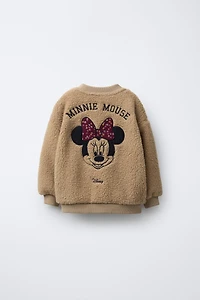 MINNIE MOUSE © DISNEY EMBROIDERED FLEECE SWEATSHIRT