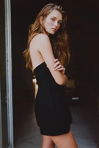 FROG FASTENING HALTER JUMPSUIT