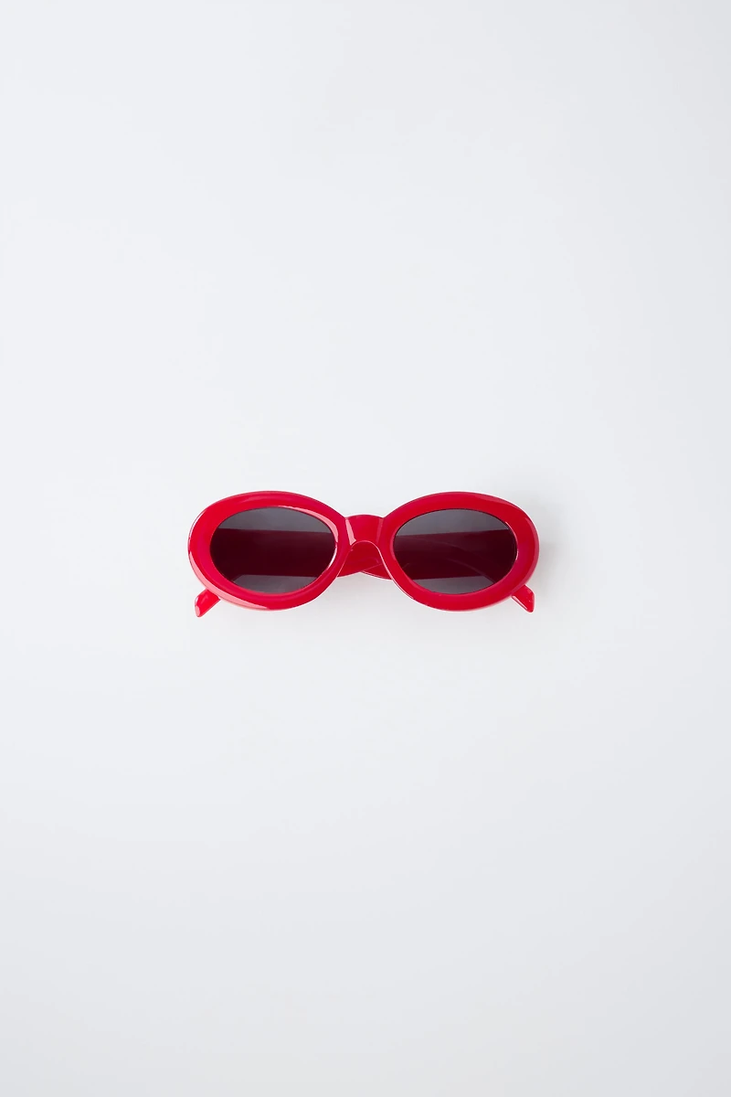 ROUND PLASTIC SUNGLASSES