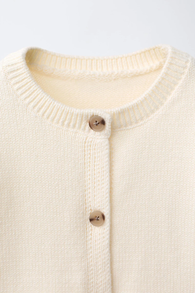 HEART POCKET CARDIGAN