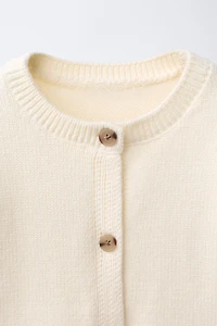HEART POCKET CARDIGAN