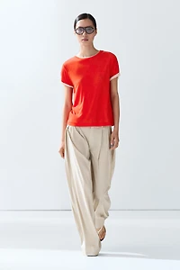 Double-layer short sleeve T-shirt