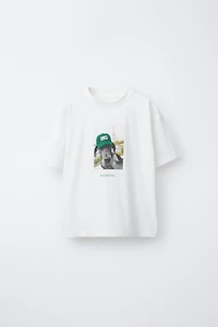 T-SHIRT IMPRIMÉ CHIEN