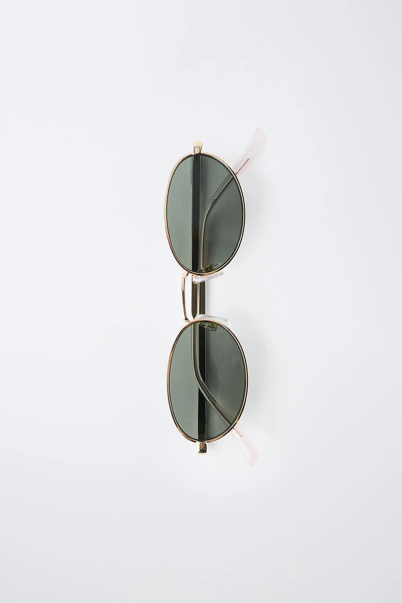 OVAL METAL SUNGLASSES