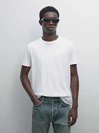T-shirt 100 % coton mercerisé