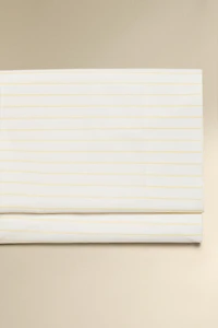 FADED COTTON STRIPED FLAT SHEET