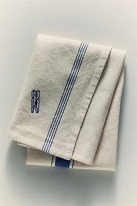 EMBROIDERED COTTON CLEANING KITCHEN TOWEL