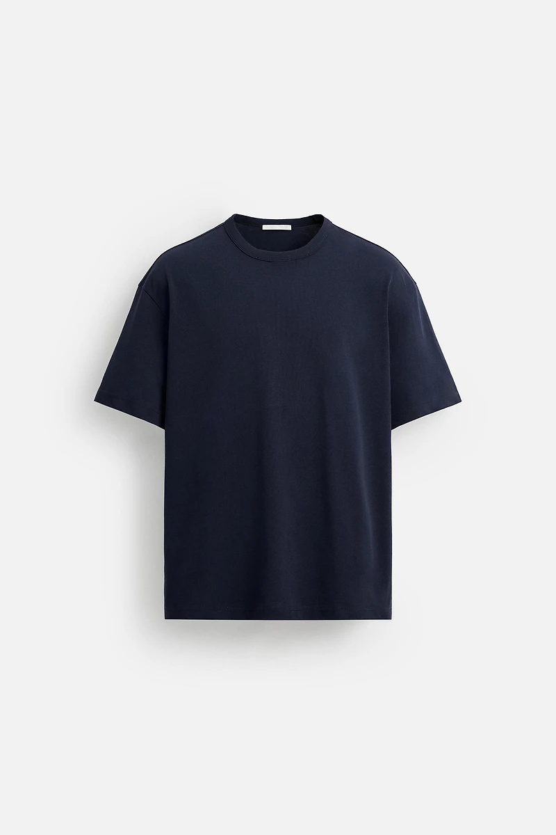 HEAVYWEIGHT BASIC RIBBED T-SHIRT
