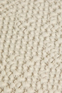 WAFFLE-KNIT THROW PILLOW COVER