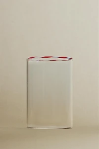 GOBELET BOROSILICATE CANNE À SUCRE NOËL