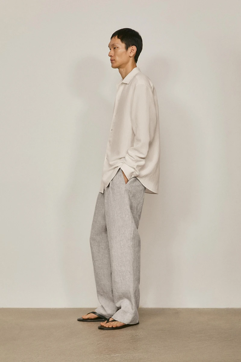 Linen blend shirt - LIMITED EDITION