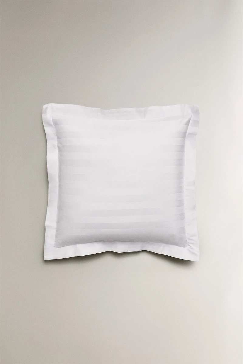 STRIPED SATEEN PILLOWCASE (500 THREAD COUNT)