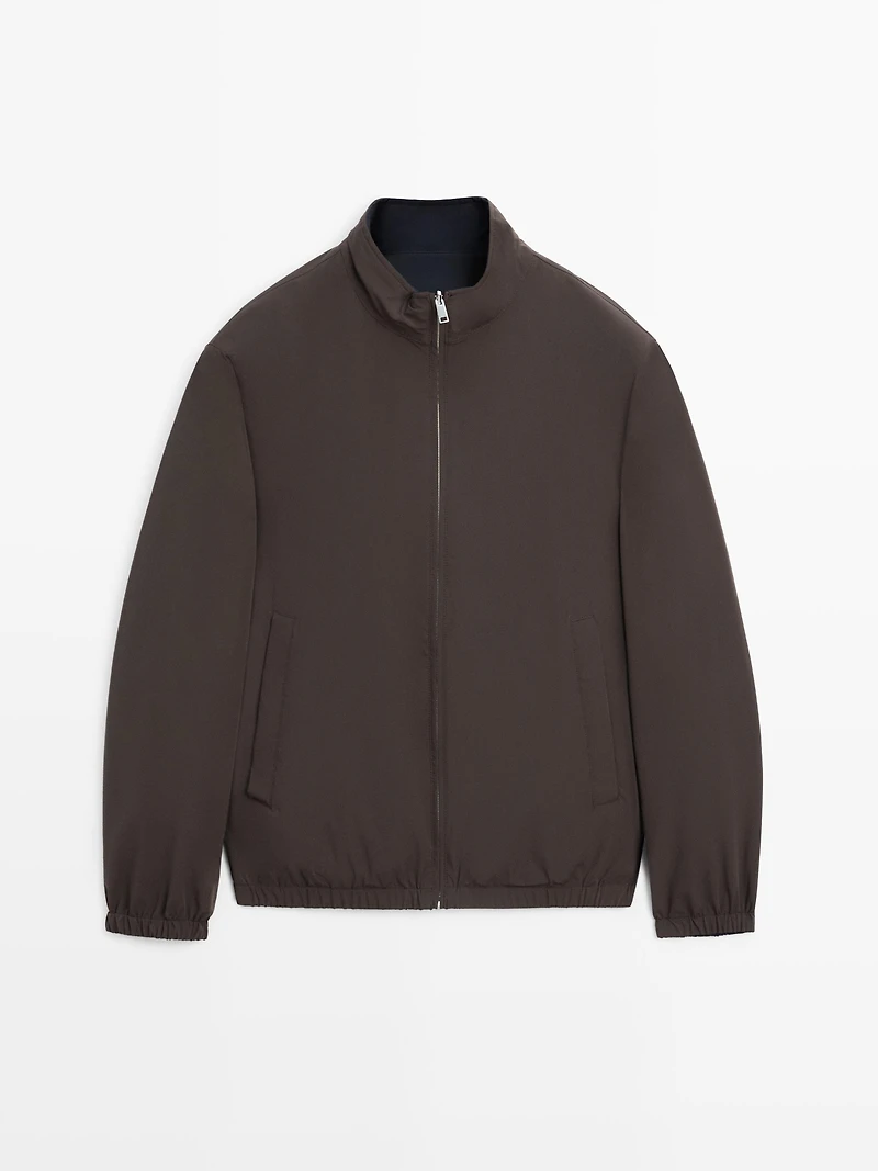 Blouson court réversible