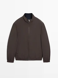 Blouson court réversible