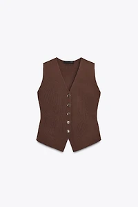 SMOOTH KNIT VEST TOP
