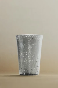 MERCURIZED GLASS CHRISTMAS TUMBLER