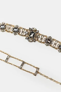 METAL JEWEL BELT