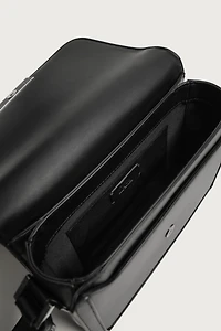 METALLIC DETAIL CROSSBODY BAG