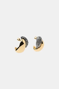 SPARKLY HOOP EARRINGS