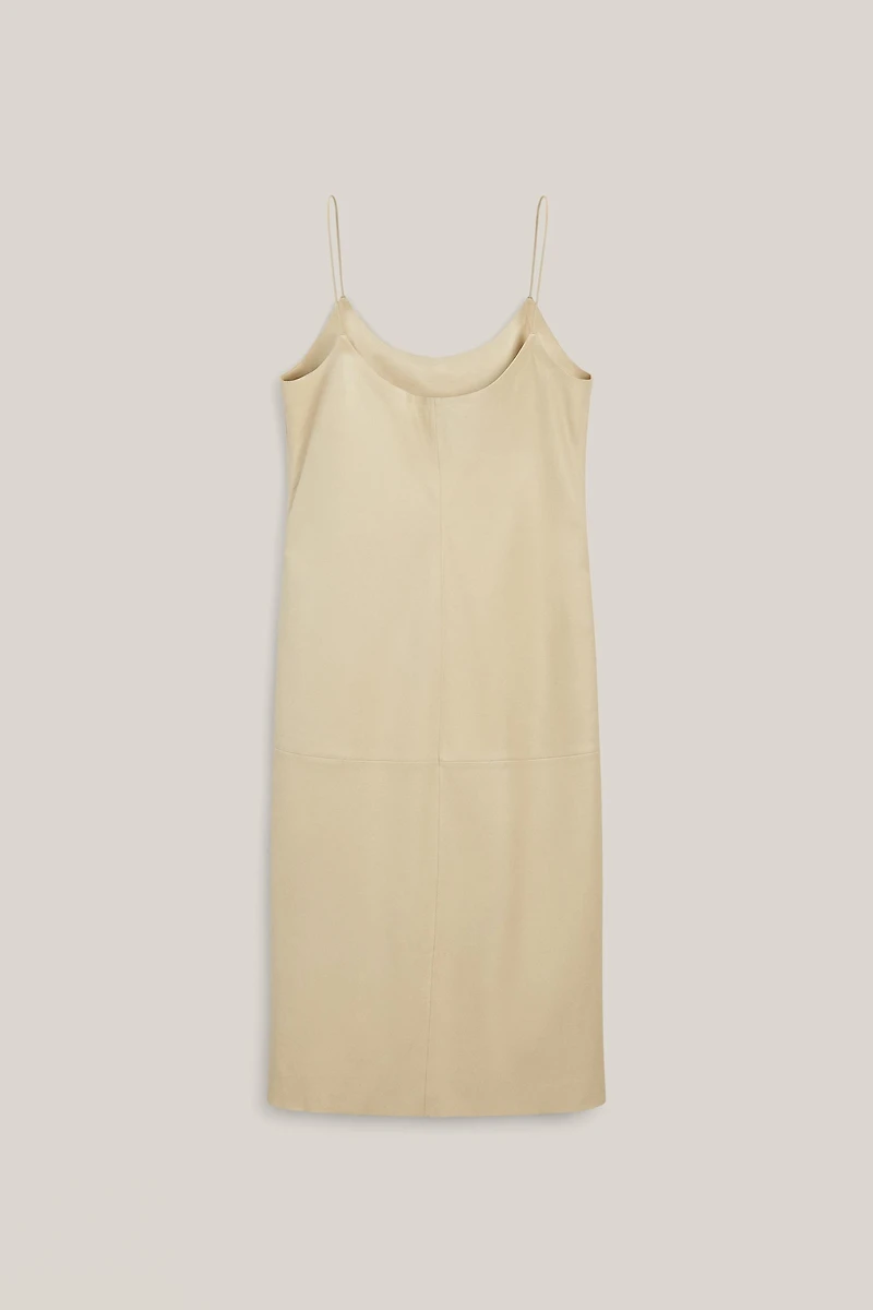 Nappa leather midi dress - LIMITED EDITION