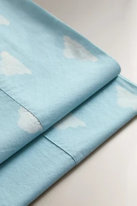 DRAP DE DESSUS ENFANT IMPRIMÉ NUAGES