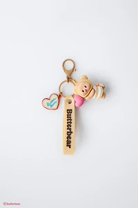 BUTTERBEAR © TEDDY BEAR KEYCHAIN