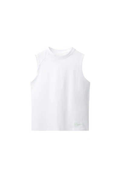 T-SHIRT UNI SANS MANCHES