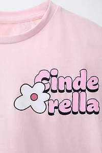 T-SHIRT IMPRIMÉ CENDRILLON PRINCESSES © DISNEY