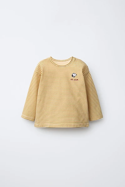 STRIPED SNOOPY PEANUTS™ T-SHIRT