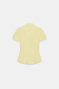 TIED POPLIN TOP