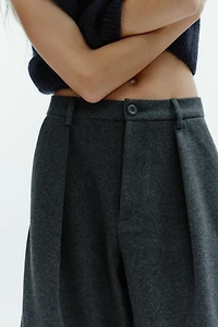 BALLOON PLEATED PANTS