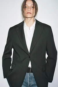 OVERSIZED WOOL BLAZER ZW COLLECTION