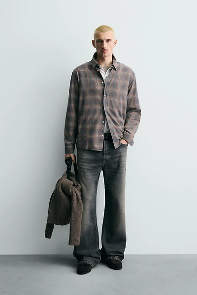 CHEMISE RELAXED FIT À CARREAUX