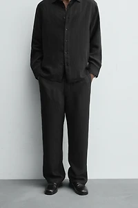 STRIPED JACQUARD PANTS