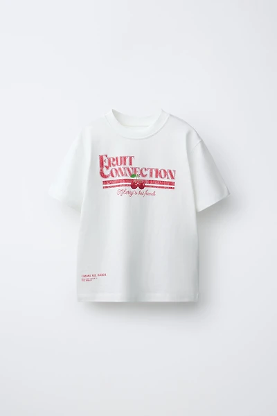T-SHIRT IMPRIMÉ FRUITS