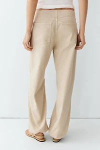 Pantalon parachute relaxed fit