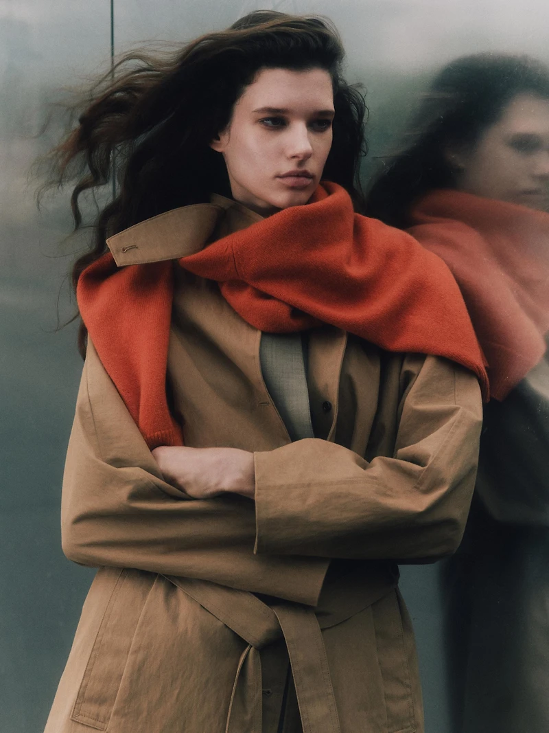Pull en maille à col V