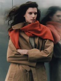 Pull en maille à col V