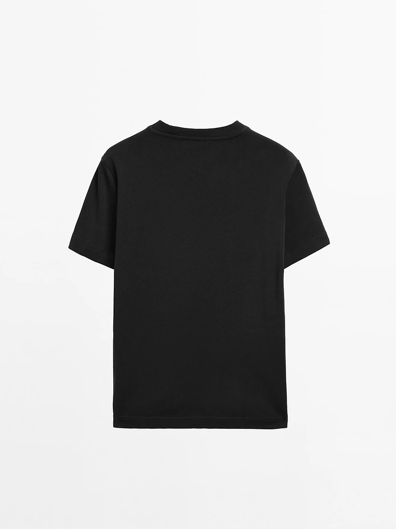 100% cotton short-sleeve T-shirt