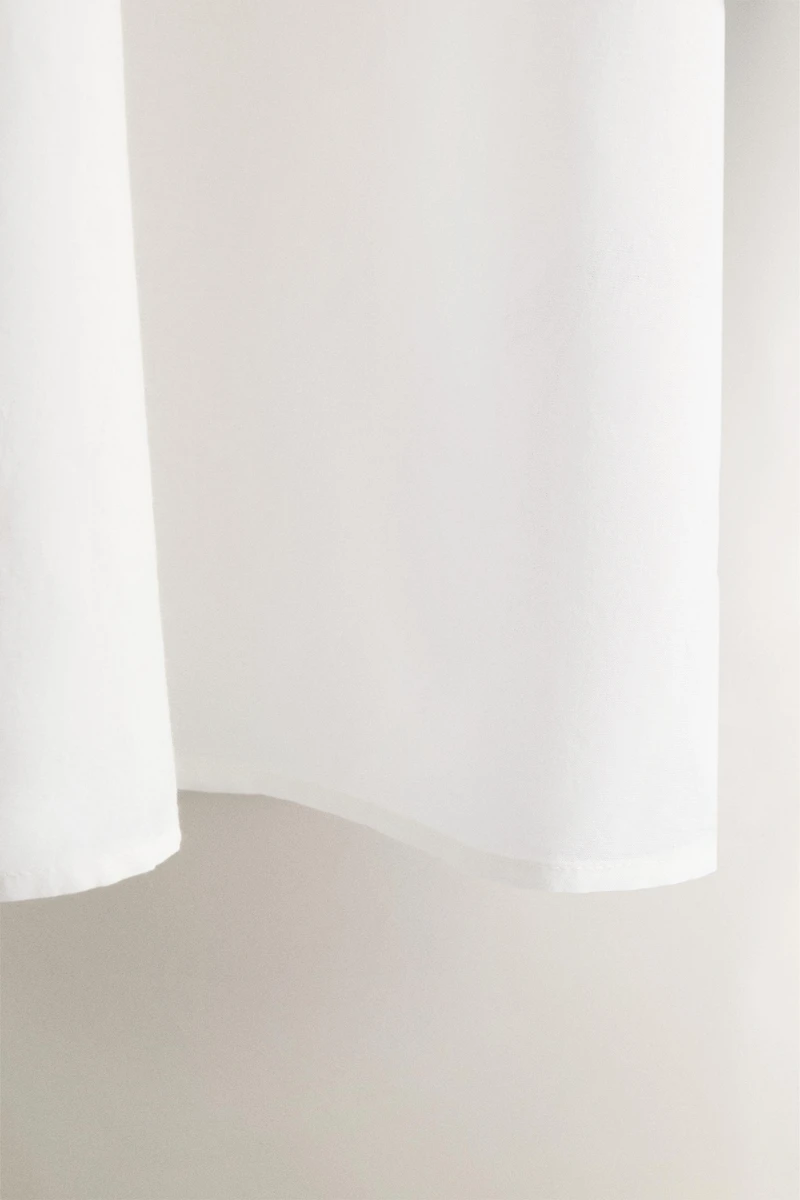 EMBROIDERED COTTON NIGHTGOWN