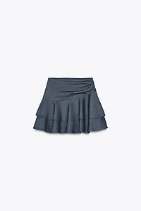RUFFLED SKORT