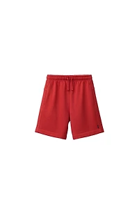 PLAIN PLUSH SHORTS
