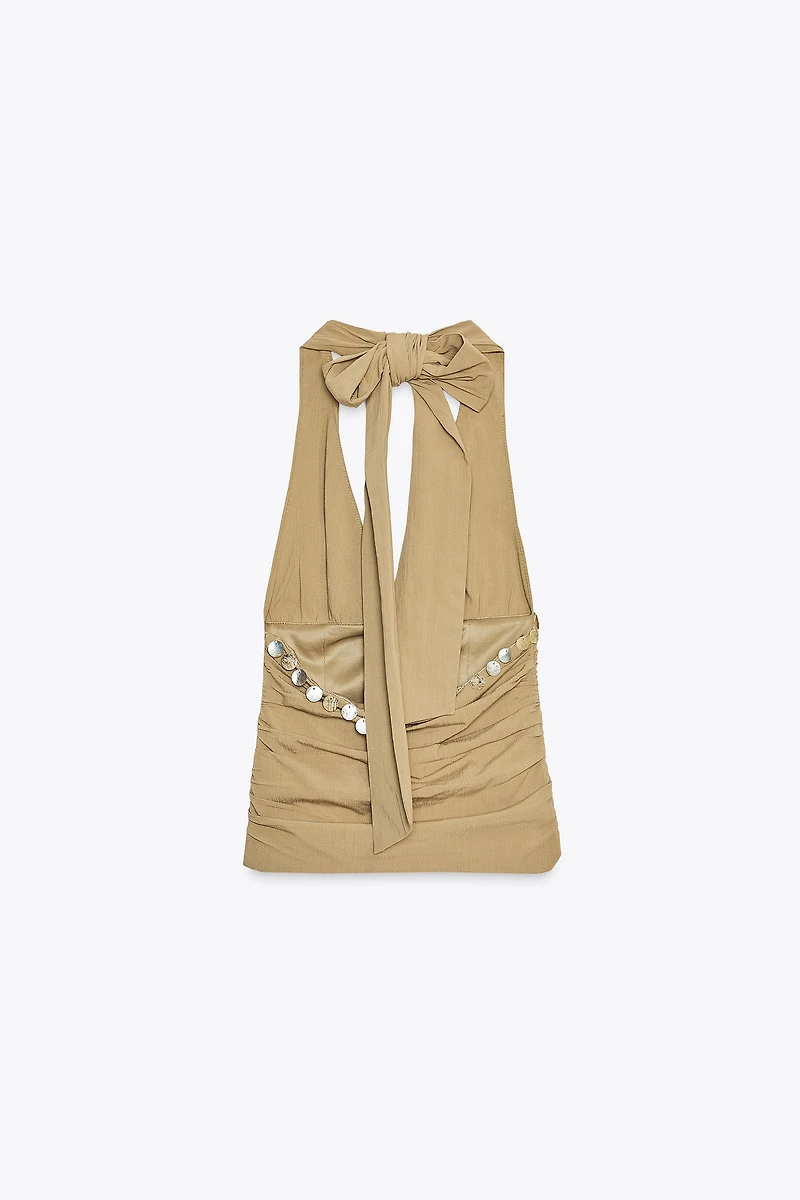 TOP HALTER FANTAISIE