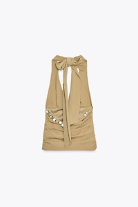 TOP HALTER FANTAISIE