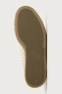 KNIT FABRIC ESPADRILLES