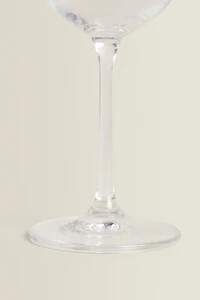 VERRE À VIN CRISTALLIN RELIEF